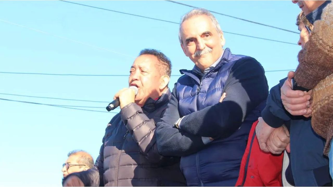 Luis D'Elía y Guillermo Moreno | Foto:Cedoc