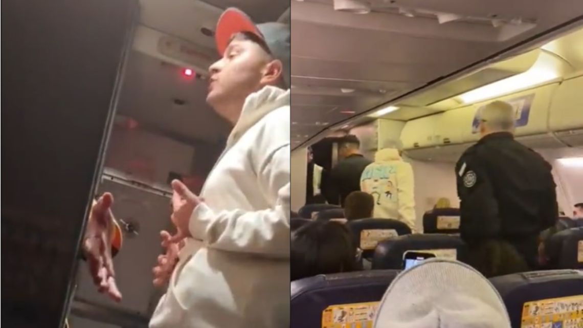 Escándalo en el aire en Tucumán: a pasajero golpeó la cabina del piloto y le demande aterrizar con niebla