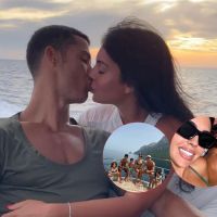 Georgina Rodríguez y Ronaldo, de vacaciones