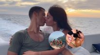 Georgina Rodríguez y Ronaldo, de vacaciones