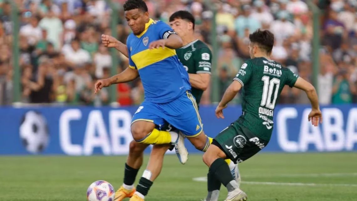 Boca receives Sarmiento at La Bombonera: time, TV and formations