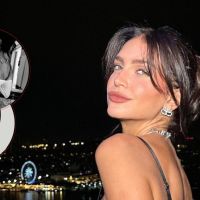 Zaira Nara en Tailandia con un vestido de tul transparente