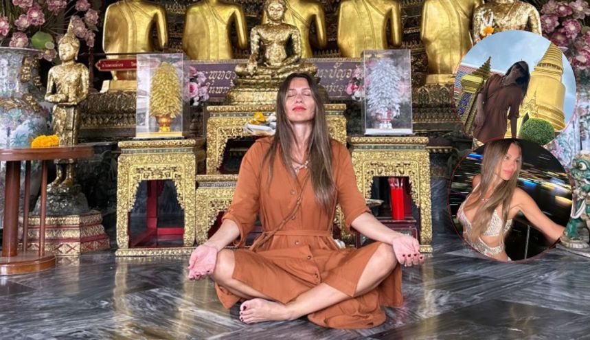 Looks de Pampita en Tailandia