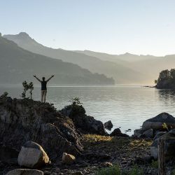 Villa Traful, una pintoresca aldea de montaña ubicada dentro del PN Nahuel Huapi.