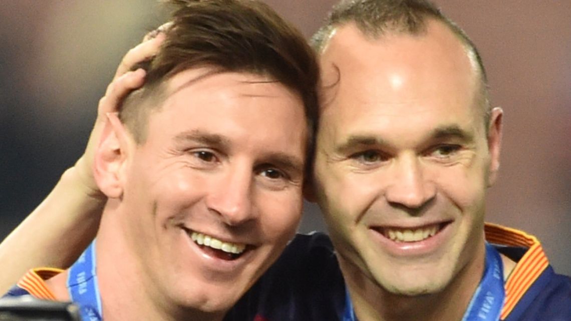 Andrés Iniesta referred to Messi’s decision to land in soccer in the United States: “everyone looks at the best option”