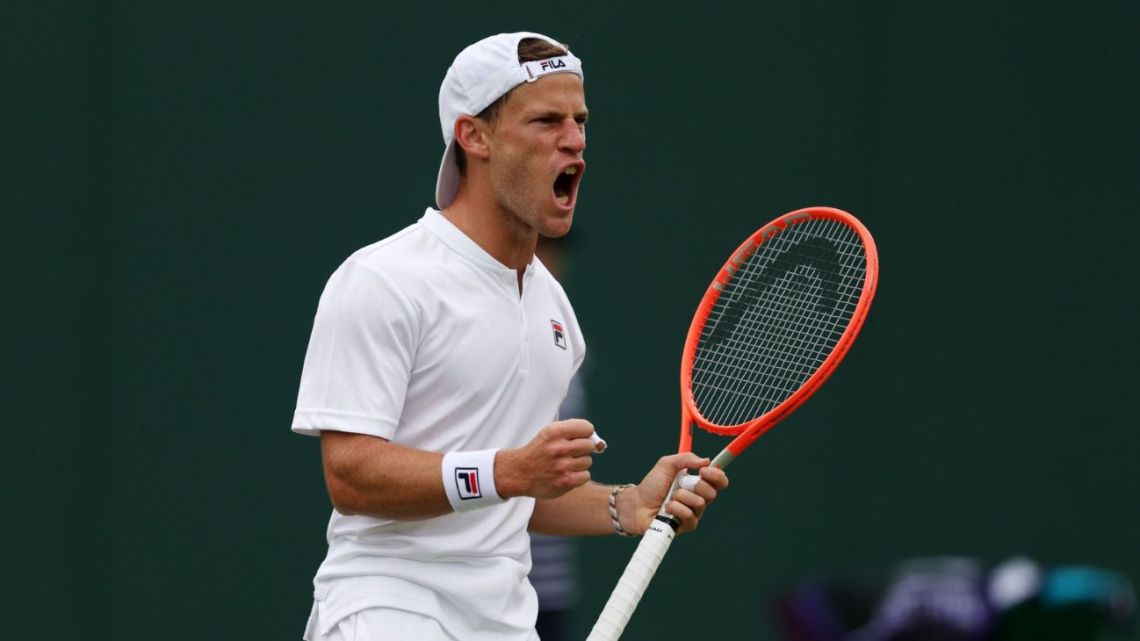 Little Schwartzman started Wimbledon on the right foot