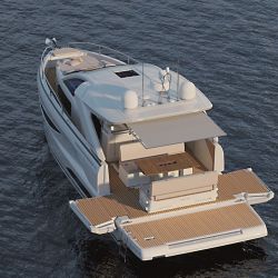 Jeanneau presentó su nuevo modelo de la línea DB Yachts. La propuesta de este day boat ágil y de espacioso exterior