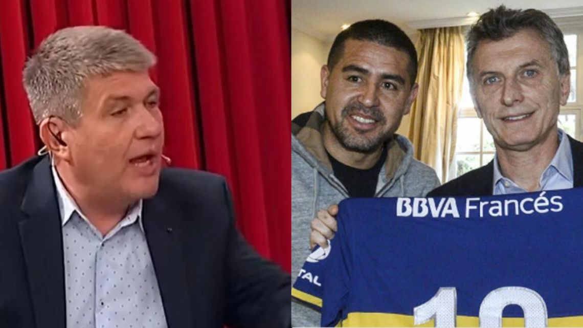 Ladaga defended Riquelme’s management in Boca and criticized Macri