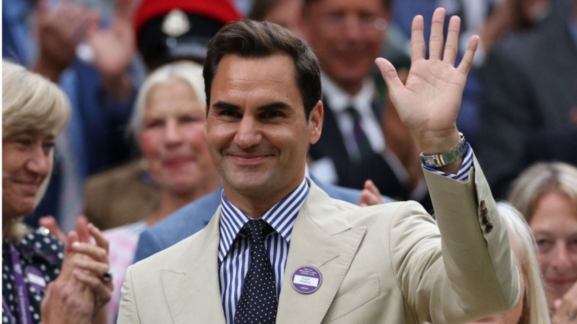 El Tremendo Homenaje A Roger Federer En Wimbledon | 442