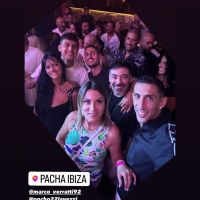 Oriana Sabatini, Paulo Dybala y Ángel Di María, de vacaciones en Ibiza: las mejores fotos de una noche de fiesta