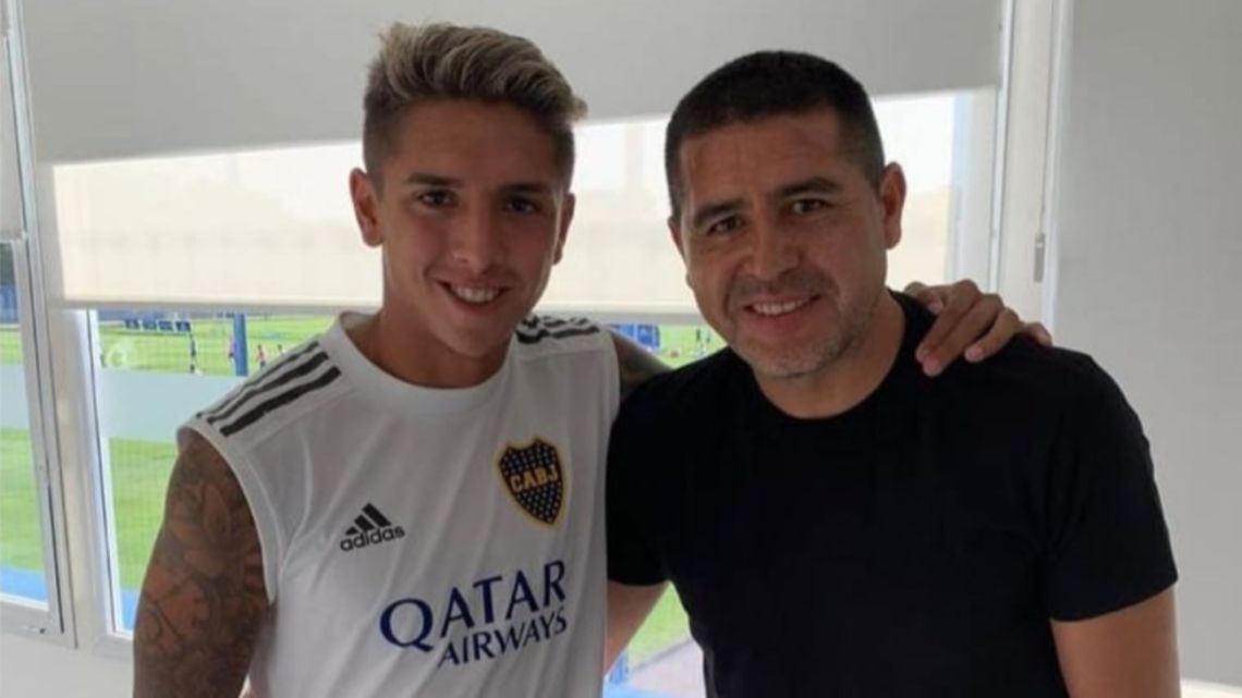 Almendra said goodbye to Boca and threw a stick at the leadership