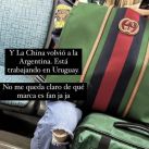 Así es el exclusivo y costoso equipo de viaje que la China Suárez llevó a Uruguay