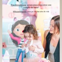 Fotos del cumpleaños de Filipa, la hija menor de Paula Chaves y Pedro Alfonso
