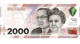 Los nuevos billetes de 2000 pesos ya están en circulación.     