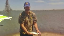 La provincia de La Pampa no es tan nombrado como destino para los fanáticos del pejerrey, pero dispone de excelentes lagunas.