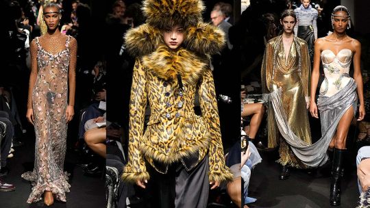 Julien Dossena para Jean Paul Gaultier presentó la perfecta reinterpretación de sus prendas más icónicas