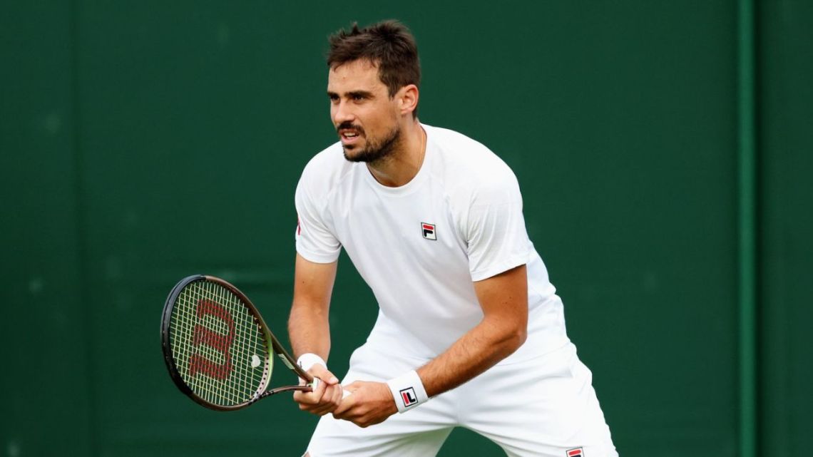 Guido Pella lost and there are no more Argentines left in Wimbledon