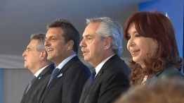 Alberto Fernández, Sergio Massa y Cristina Kirchner