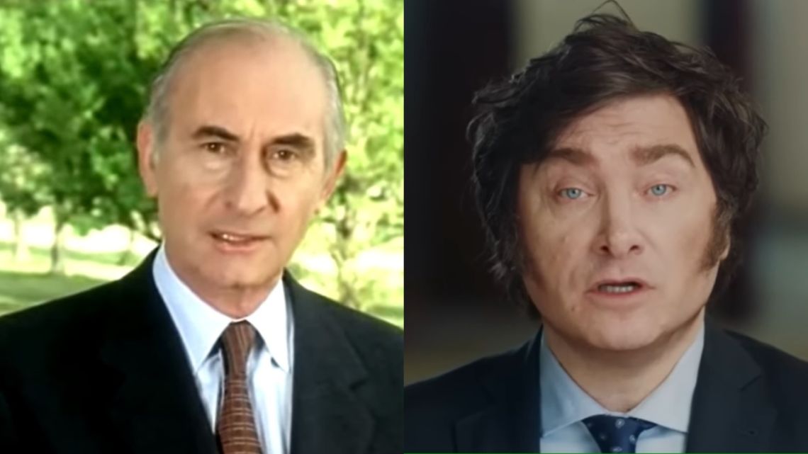«Una Argentina distinta»: Maslatón acusó al equipo de Milei de haber copiado los spots de campaña de De la Rúa