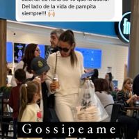 Pampita fue vista de shopping con Mangnolía Vicuña y la China Suárez reaccionó contundente