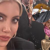Wanda Nara, desde la cama: su pose a lo Leo Messi tras ganar el Martín Fierro a revelación