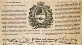 La Aduana recuperó un impreso original de la Declaración de la Independencia en 1816