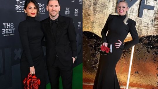 Pilar Smith plagió el look de Anto Roccuzzo