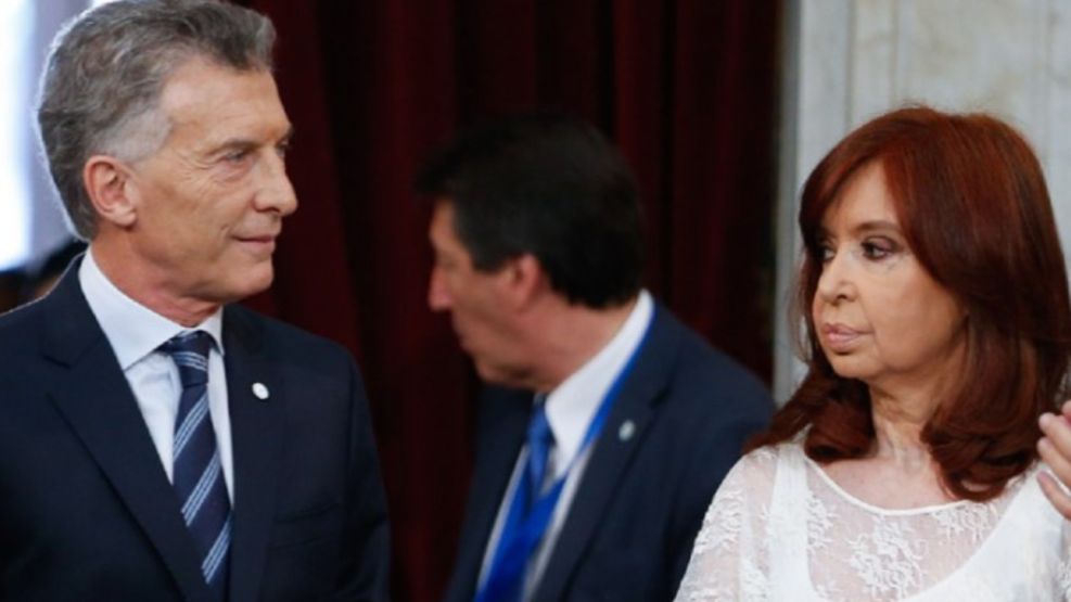 Mauricio Macri y Cristina Kirchner 20230710