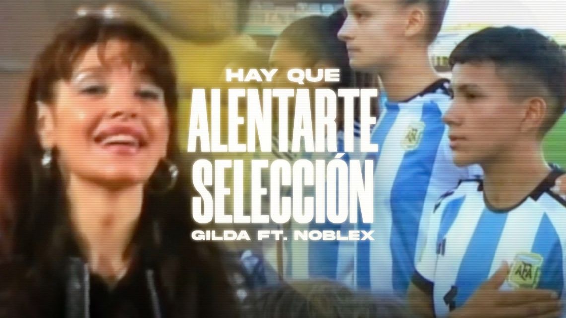 Gilda vuelve a cantar de la mano de la IA y Noblex para animar a la selección de fútbol femenino