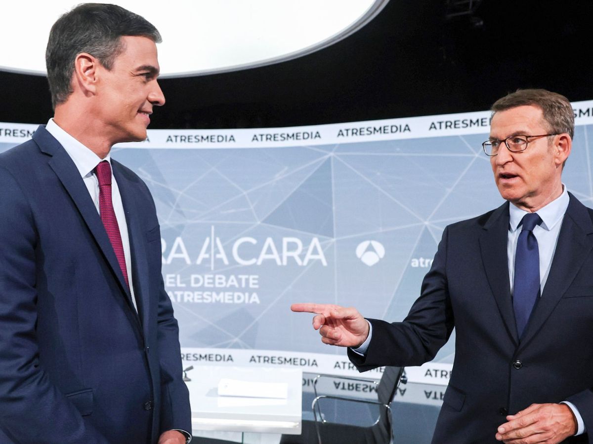 Perfil radiofónico |  Debate electoral en España: Núñez Feijóo derrotó sin paliativos al presidente Sánchez