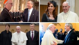 Las relaciones entre amorosas y tensas del papa Francisco con los presidentes argentinos, de Kirchner a Milei