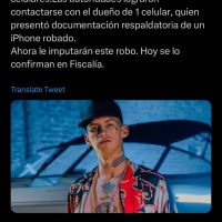 L-Gante más complicado: habría aparecido una nueva causa por el robo de un celular