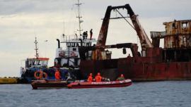 El Magdalena María II supo ser un gran barco pesquero.