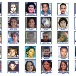 Some of the children being searched for by Missing Children Argentina.
