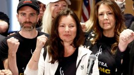 La reconocida comediante Fran Drescher, presidenta del sindicato de actores Sag-Aftra, realizo un encendido discurso contra la industria cinematográfica norteamericana.
