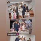 Filtran las fotos del que sería el bautismo de Emi, la hija de Giovani Lo Celso y Magui Alcacer