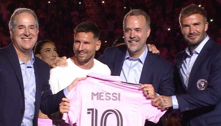 Presentación Messi