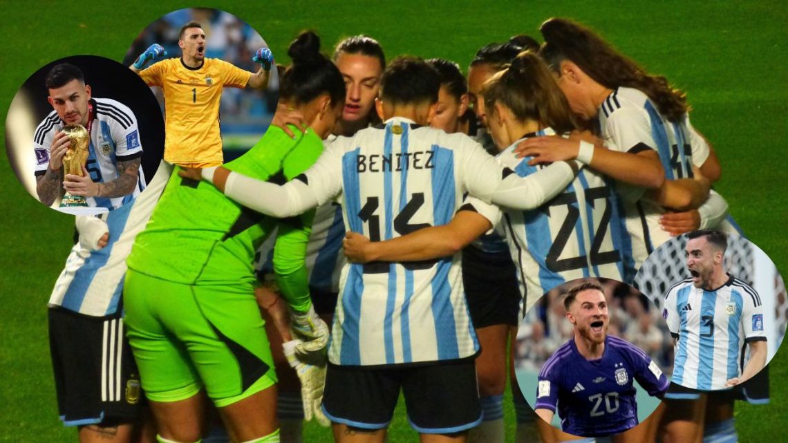 The encouragement of the Scaloneta for the Women’s National Team before the World Cup