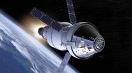 La nave Orión que va usar la NASA para la misión Artemis II a la luna 