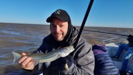 Dos días con mucho frío pero con muchos pescadores recorriendo el país en búsqueda de buen pique.