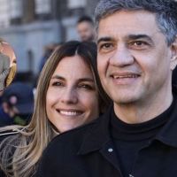 María Belén Ludueña y Jorge Macri