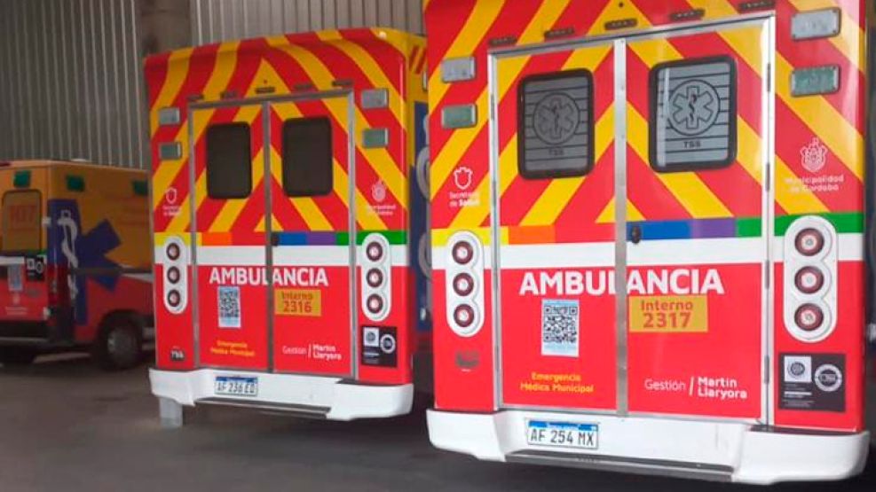 18-07-23 ambulancias 107 servicio emergencias cordoba