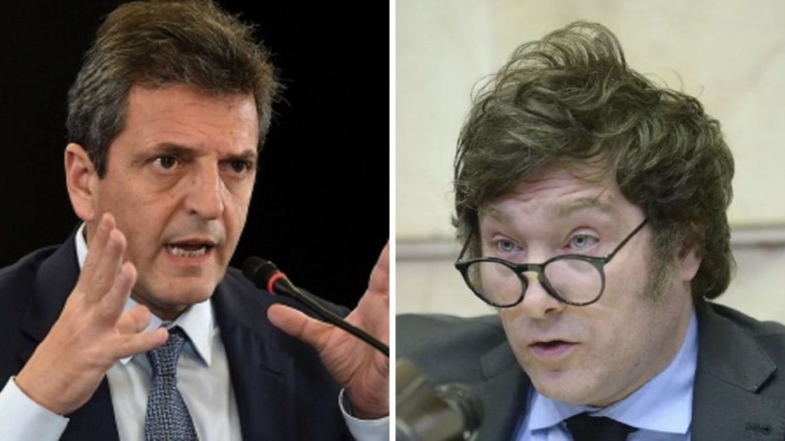 Massa apunto al ‘personaje Milei’ y el libertario lo desafió a debatir