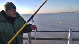 Cerca de CABA, opciones para disfrutar de piques de pejerrey desde la orilla.