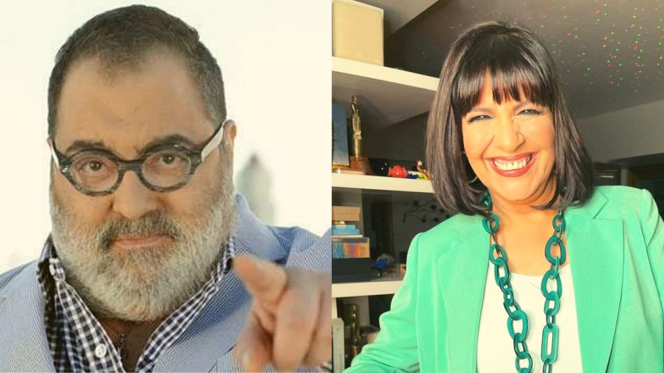 Jorge Lanata y Elizabeth Vernaci