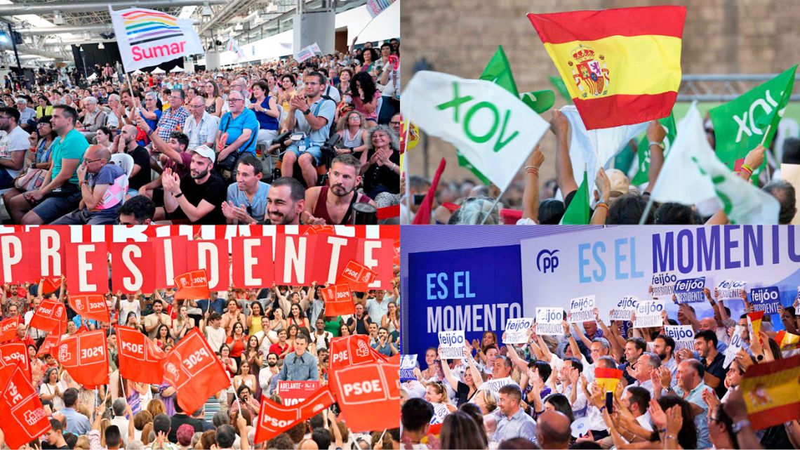 Elections in Spain the PP wins according to the exit box, but would not reach a parliamentary