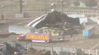 Más daños causados por el zonda en Mendoza: destruyó la carpa del tradicional circo Atlas
