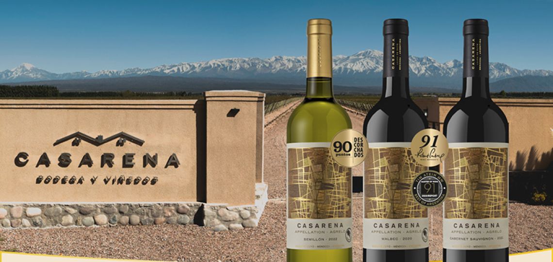La bodega Casarena apuesta fuertemente a su línea Appellation Agrelo