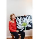 Dora Werchow fusiona colores y texturas en mosaico