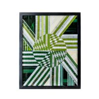 Dora Werchow fusiona colores y texturas en mosaico